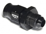 Фитинг AN-06, прямой "папа" Hardline, алюминий, BLACKROCK LAB H06-001-MABK
