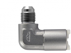 Фитинг AN-06 - 5/16" (8mm) быстросъём, 90° мама, BLACKROCK LAB L06-516-F090 ― MaxiSport Tuning