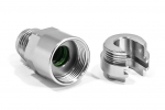 Фитинг AN-06 - 5/16" (8mm) быстросъём, прямой мама, BLACKROCK LAB L06-516-F201