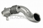 Приемная труба (даунпайп) MB-DP-0274 BlackRock Lab MB C-Class W205 M274 C160; C180; C200; C250; C300