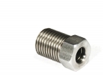 Штуцер (для тормозной трубки) папа M10x1 mm КОРОТКИЙ нерж. сталь BLACKROCK LAB PM-M1010