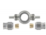 Фитинг banjo d10 mm, проходной D-03 сталь, T03-B10-2SS, BLACKROCK LAB