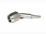 Фитинг мама AN-03 3/8X24 под прямой конус, 45°, D-03 нерж. сталь, crimp TC03-046-6, BLACKROCK LAB
