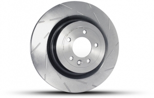 Тормозной диск Brembo 09.B504.11S HC Slotted 365 x 25 mm RANGE ROVER SPORT задний ― MaxiSport Tuning