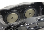 Комплект суппортов 2 шт. ЧЕРНЫЕ, Brembo 4 поршня: 40mm - 44mm