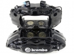 Комплект суппортов 2 шт. ЧЕРНЫЕ, Brembo 4 поршня: 40mm - 44mm