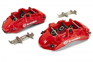 Комплект суппортов 2 шт. КРАСНЫЕ Brembo 6 поршней: 30mm - 34mm - 38mm ― MaxiSport Tuning