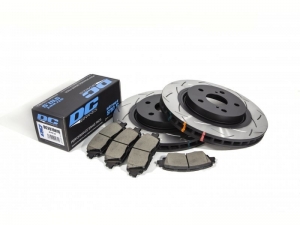 КОМПЛЕКТ ПЕРЕДНИЙ:Торм. диски DBA42744S T3+колодки DCbrakes STR.S Toyota Camry V70 2017-> ― MaxiSport Tuning