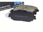 КОМПЛЕКТ ПЕРЕДНИЙ:Торм. диски DBA42744S T3+колодки DCbrakes STR.S Toyota Camry V70 2017->