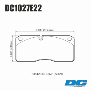Колодки тормозные DC1027E22 DC Brakes RT.2 перед. система STOPTECH HD TOYOTA LC200 / LX570 ― MaxiSport Tuning