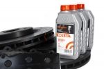 КОМПЛЕКТ:JEEP GRAND CHEROKEE SRT8 09-> Торм. диски DBA T3+колодки DC brakes RACE+шланги GOODRIDGE
