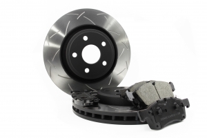 КОМПЛЕКТ ПЕРЕД. Тормозные диски DBA 42635S T3+колодки DC brakes  JEEP GRAND CHEROKEE WK2 3.6 2011->