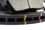 КОМПЛЕКТ ПЕРЕД. JEEP Grand Cherokee WK2 3.6 2011-> ; Тормозные диски DBA T3 + колодки DC brakes HD