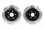 КОМПЛЕКТ ЗАДНИЙ Тормозные диски + колодки  DC Brakes JEEP Grand Cherokee SRT8 11->, 350х28мм