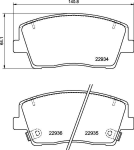 Колодки тормозные DC2419P17 DC Brakes Street STR.S+, перед KIA STINGER 2.0L ; GENESIS G70, торм 18" ― MaxiSport Tuning