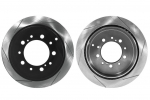 КОМПЛЕКТ ЗАДНИЙ Тормозные диски DC Brakes+колодки HAWK LTS Toyota LC200/Lexus LX570,LX450D 