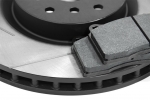 КОМПЛЕКТ ПЕРЕДНИЙ Тормозные диски DC Brakes + колодки HAWK HP+  Subaru Impreza WRX STI, 326x30мм UNI