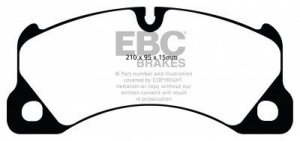Колодки тормозные DP41835R EBC Yellowstuff  ― MaxiSport Tuning