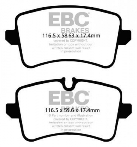 Колодки тормозные DP42082R EBC Yellowstuff  ― MaxiSport Tuning