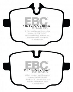 Колодки тормозные DP42089R EBC Yellowstuff  ― MaxiSport Tuning