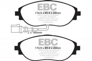 Колодки тормозные DP42127R EBC Yellowstuff  ― MaxiSport Tuning