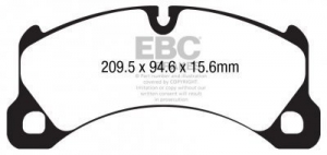 Колодки тормозные DP42162R EBC Yellowstuff  ― MaxiSport Tuning
