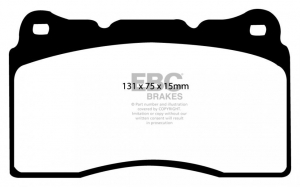 Колодки тормозные DP51210NDX EBC Bluestuff  ― MaxiSport Tuning