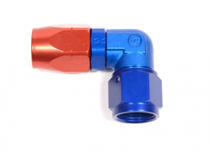 Фитинг AN-08, 90°, 200 серия, кованый, алюминий, Goodridge 336-9008