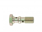 Болт (штуцер) двойной для banjo AN-03, 3/8x24 L=30 mm сталь Goodridge 773-03Z1