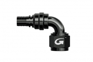- 12 AN (12AN AN12) фитинг 90°, под опрессовку G-Flex Goodridge 7791-12 ― MaxiSport Tuning