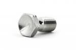 Болт (штуцер) для banjo M10x1 L=20mm  нерж. сталь, Goodridge 992-03-31C
