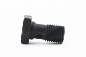 Болт (штуцер) Goodridge для banjo M10x1 L=23mm  нерж. сталь ЧЕРНЫЙ, 992-03-31SCBK