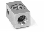 Тройник ABS Goodridge 1 х adapter crimp,- M10*1mm (обратный конус)  крепеж отв. 6mm, D-03 ABS-003AT