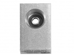 Тройник ABS Goodridge 1 х adapter crimp,- M10*1mm (обратный конус)  крепеж отв. , D-03 ABS-005AT