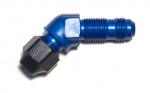 Фитинг AN-06, 45°, Hardline, алюминий, проход через кузов, Goodridge HL837-06D