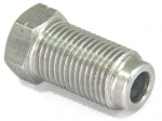 Штуцер (для тормозной трубки) папа M10x1 mm ДЛИННЫЙ нерж сталь Goodridge N8402C