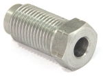 Штуцер (для тормозной трубки) папа M10x1 mm ДЛИННЫЙ нерж сталь Goodridge N8402C