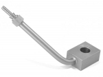 Фитинг banjo d10 mm, 70°, вправо, длинный D-03 сталь, под опрессовку S507065R-03LZ1, Goodridge