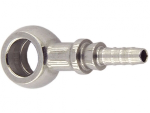 Фитинг banjo d8 mm, длинный D-03 нерж. сталь, под опрессовку S5092-03-02C, Goodridge ― MaxiSport Tuning