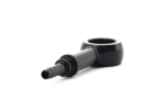 Фитинг banjo d10 mm, длинный D-03 алюминий ЧЕРНЫЙ, под опрессовку S5092-03DBK, Goodridge