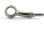 Фитинг banjo d10 mm, 20°, влево D-03 нерж сталь, под опрессовку S5093L-03C, Goodridge