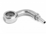 Фитинг banjo d10 mm, 90°, вбок D-03 нерж сталь, под опрессовку S5099S-03С, Goodridge