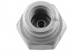 Фитинг мама M10*1.25 под обратный конус, под ключ 19mm D-03 нерж. сталь, под опрессовку S759-03-32Z1