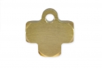 Тройник М-М-М (M10x1-M10x1-M10x1) female прямой конус бронза, T03-127