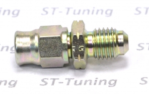 Фитинг папа M10*1,25 под прямой конус, короткий D-03 сталь 445-32P, Goodridge
