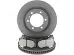 КОМПЛЕКТ ПЕРЕД. Toyota LC150 PRADO, Lexus GX460 ; Тормозные диски HAWK + колодки LTS; HKS5045.490Y