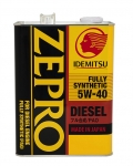 Масло моторное IDEMITSU ZEPRO DIESEL FULLY SYNTHETIC 5W40 CF 4L