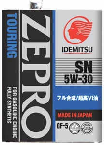 Масло моторное IDEMITSU ZEPRO TOURING 5W30 SN/GF-5 4L