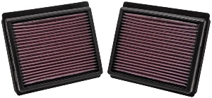 Воздушный фильтр нулевого сопротивления K&N 33-2440 INFINITI M35 3.5L V6; 09-10 (2 PER BOX)