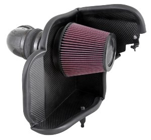Система впуска K&N 63-3079 AIRCHARGER; CARBON FIBER, CHEV. CAMARO ZL1 6.2L-V8, 2012-2013